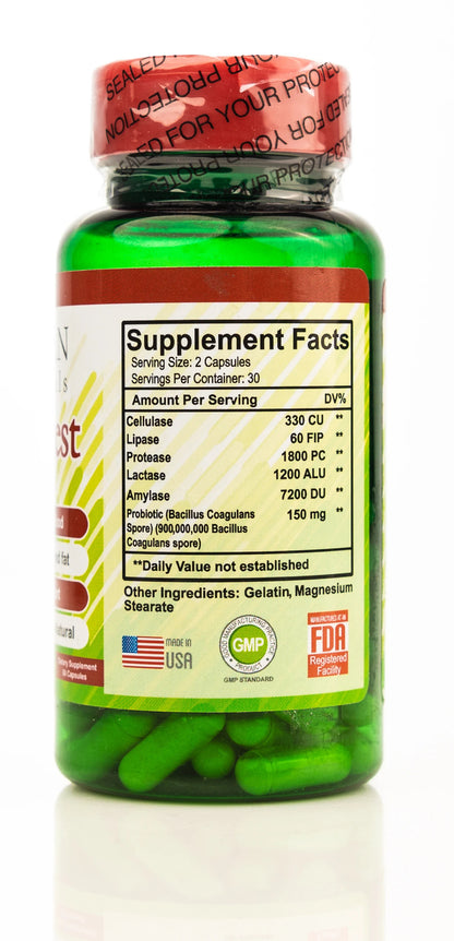 Human Essentials Easy Digest 60 Capsules