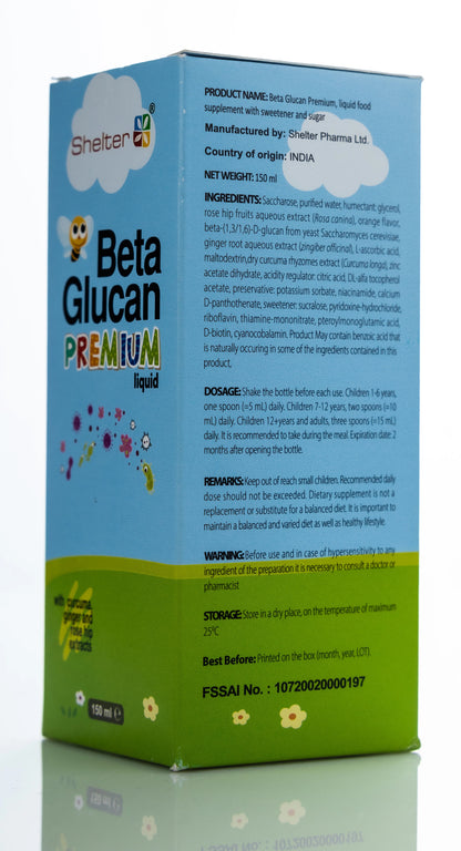 Beta Glucan Premium Liquid 150 ml