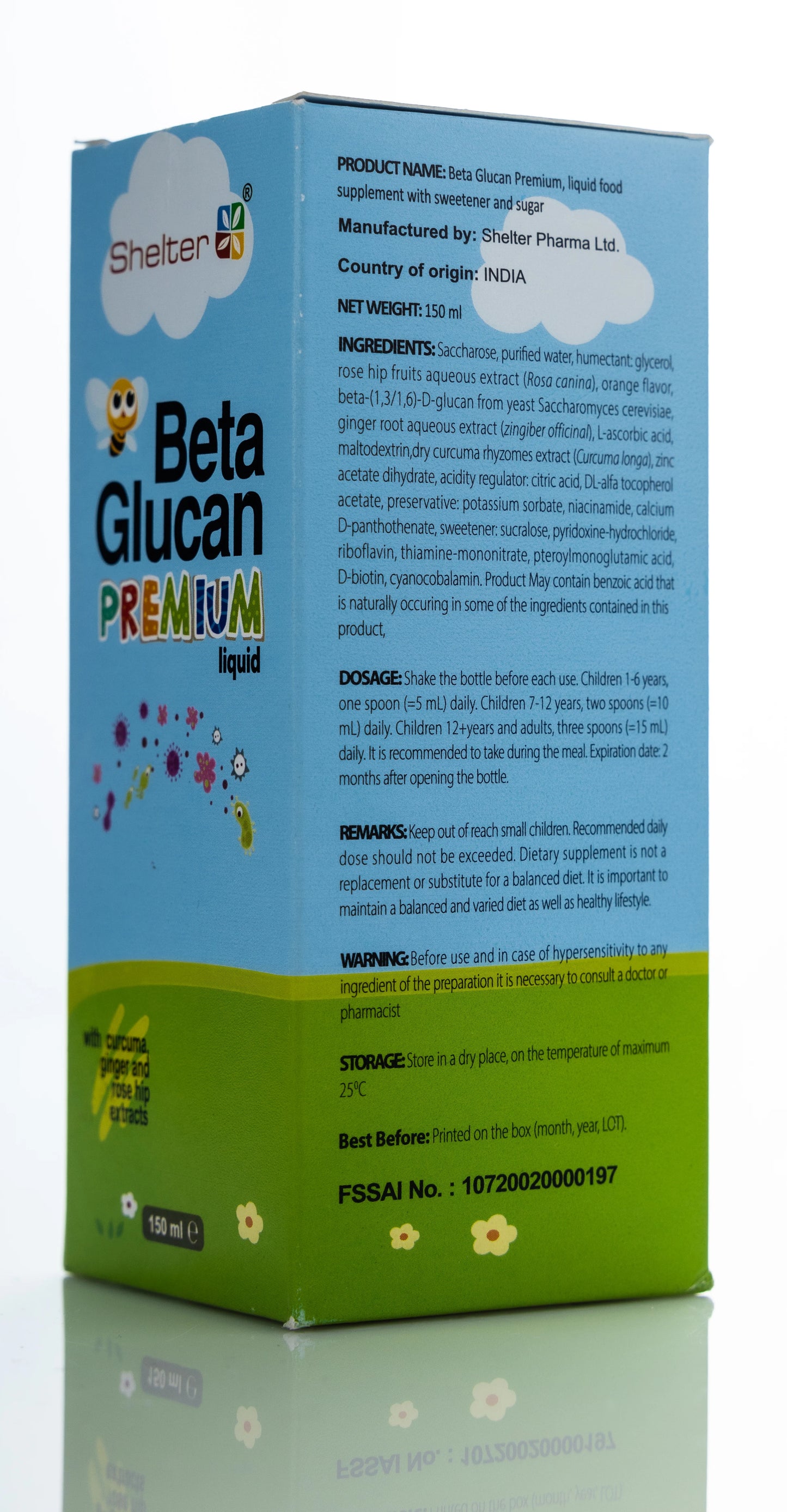Beta Glucan Premium Liquid 150 ml
