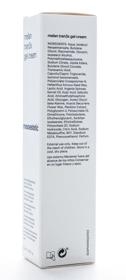 Mesoestetic Melan Tranex Gel Cream 50 Ml