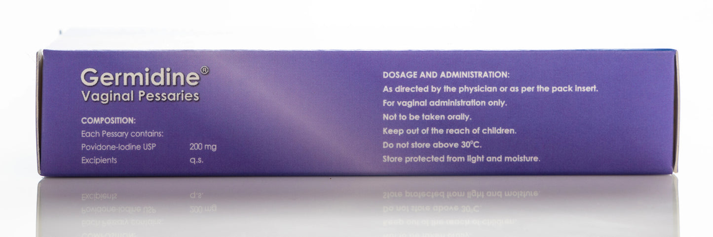 Germidine Vaginal Suppository 14Pieces