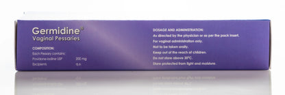 Germidine Vaginal Suppository 14Pieces