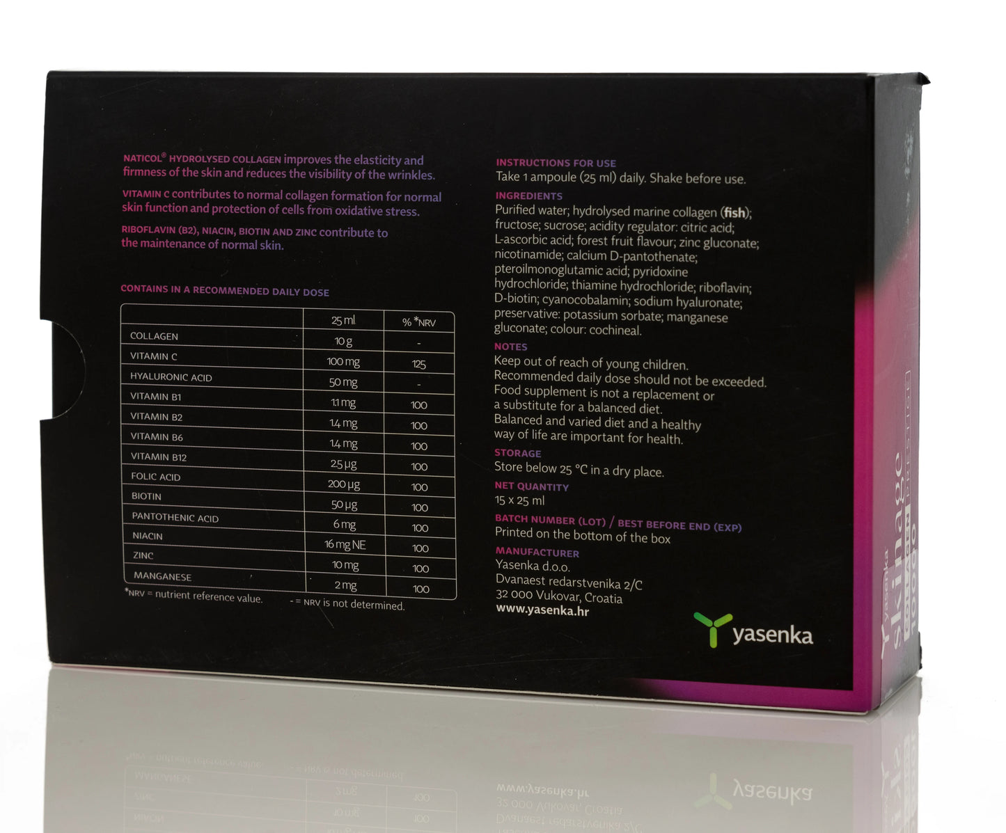 Skinage Collagen Prestige 10000mg Ampoules 15X25ml