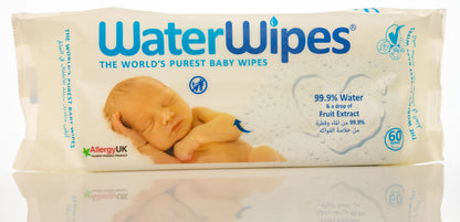 Water wipes Baby Wipes 60 Pieces