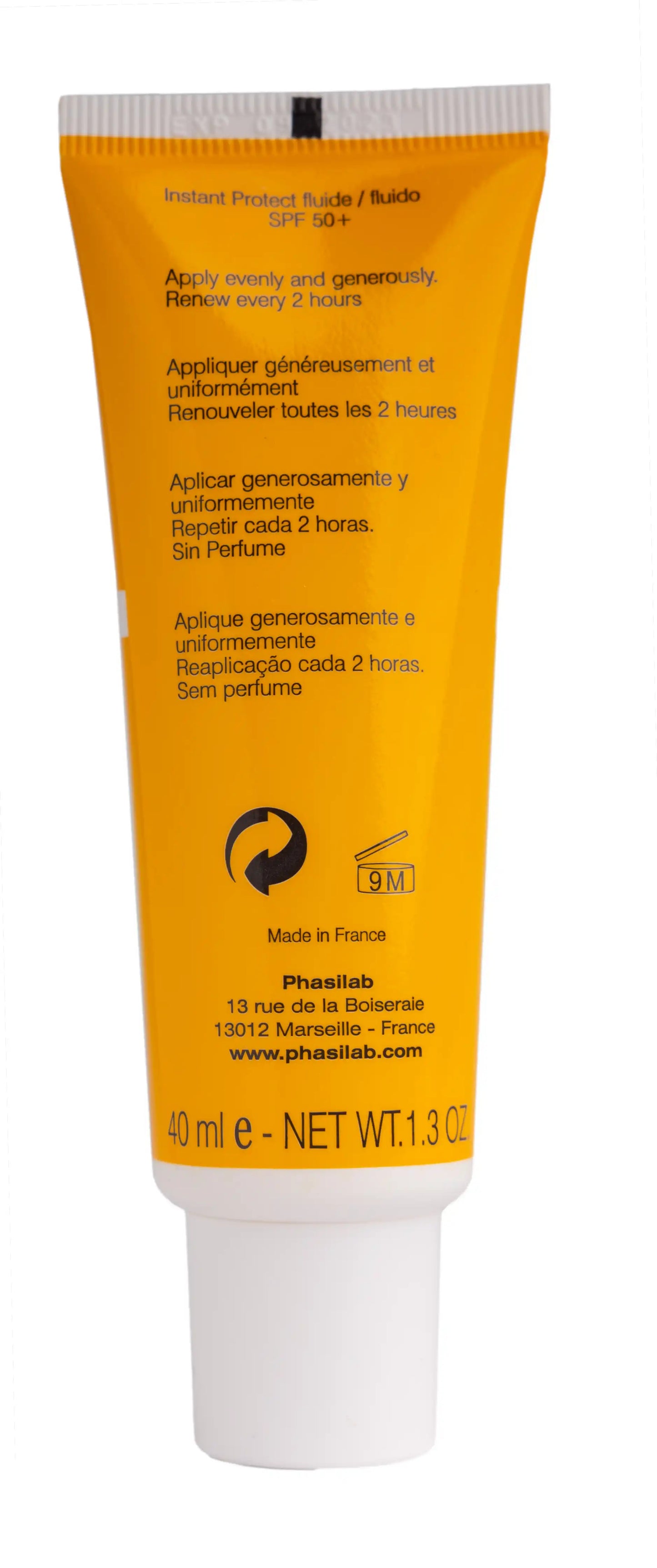 Phasilab Instant Protect SPF 50+ Fluid 40 Ml