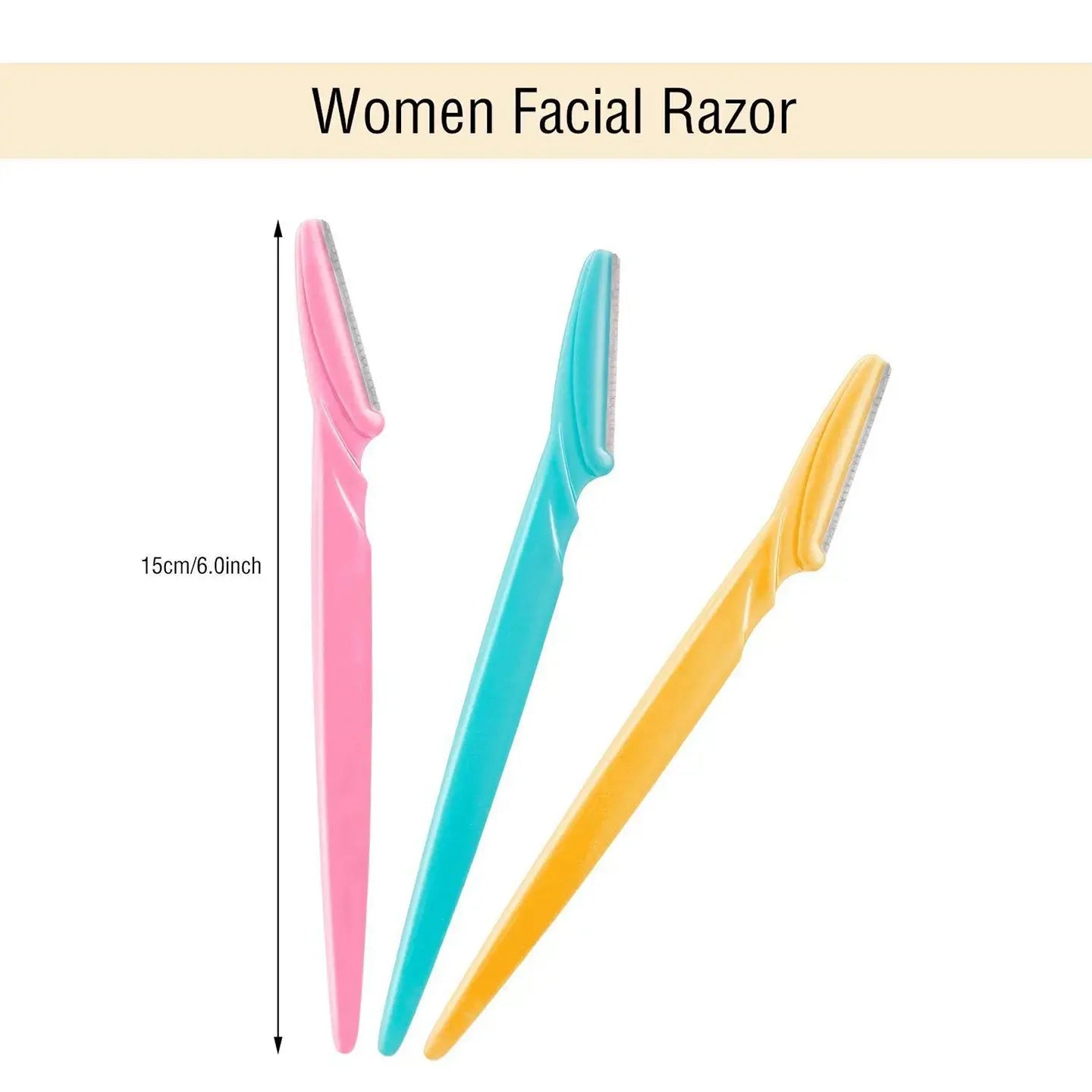Fe [Tinkle] Eye Brow Razor 3 Pieces