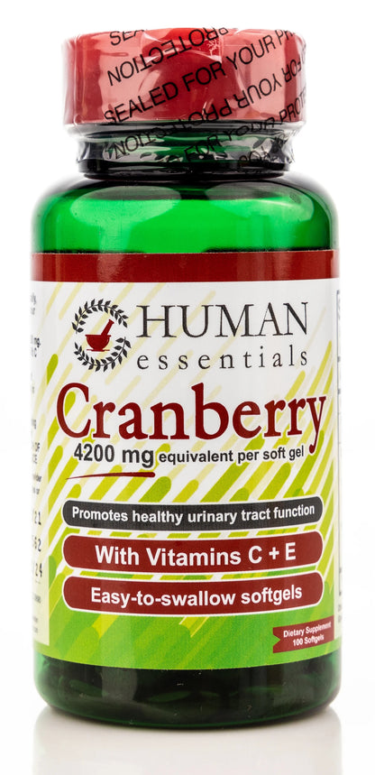 Human Essentials Cranberry 4200 mg 100 Tablet
