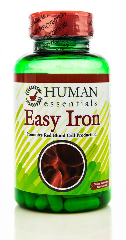 Human Essentials Easy Iron 100 Capules