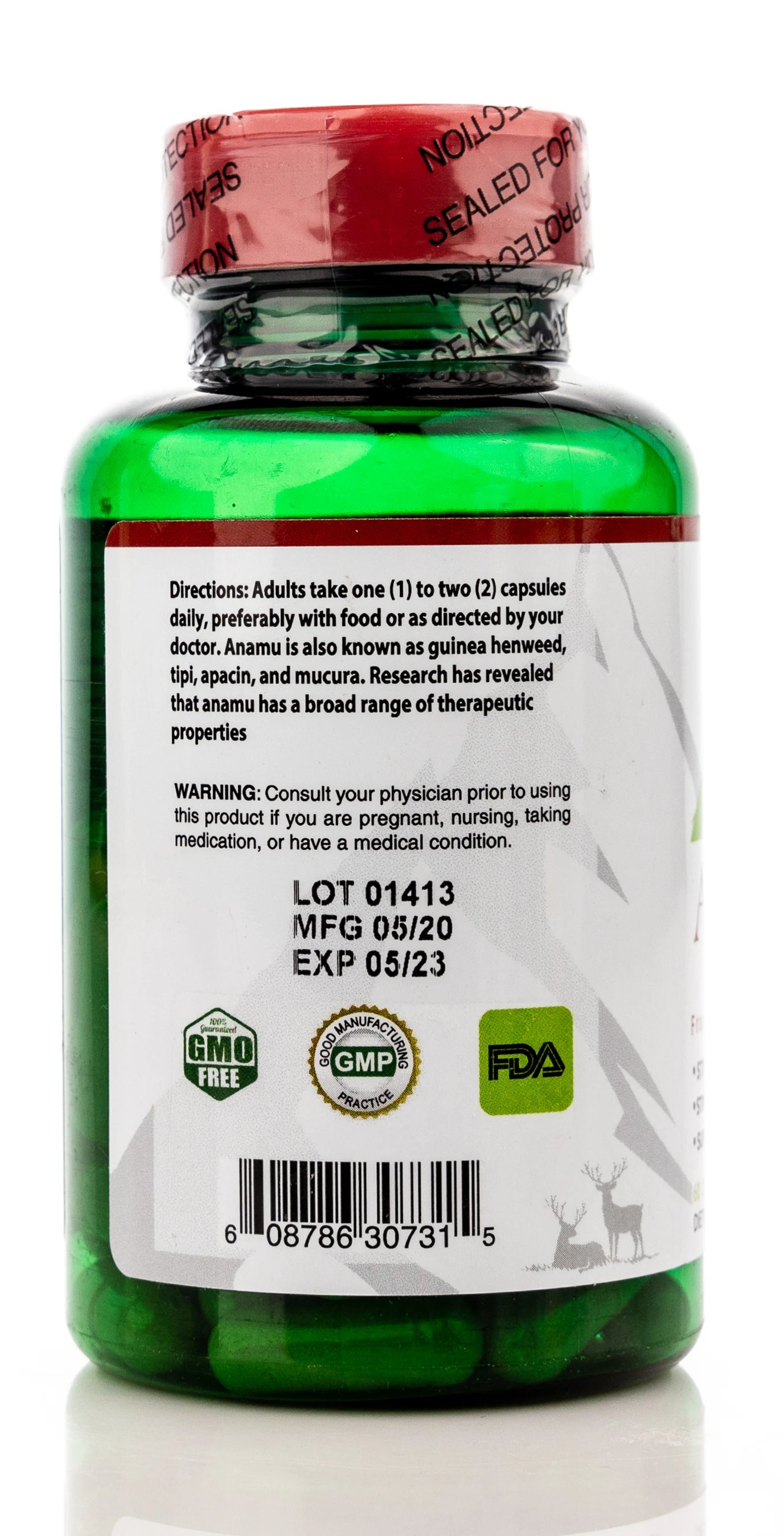 Human Essentials Anamu 60 Capsules