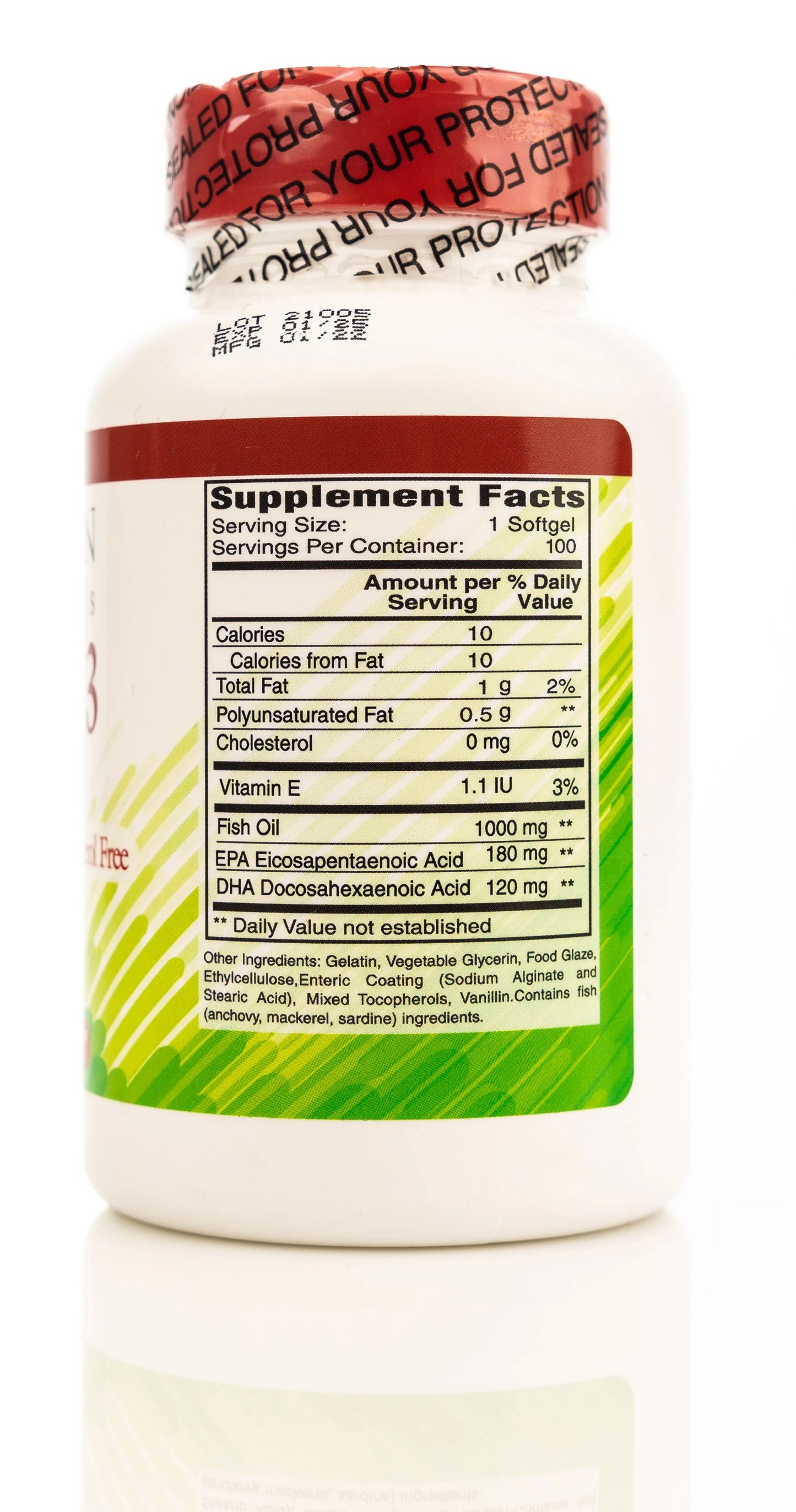 Human Essentials Omega 3 1000 mg 100 Tablet
