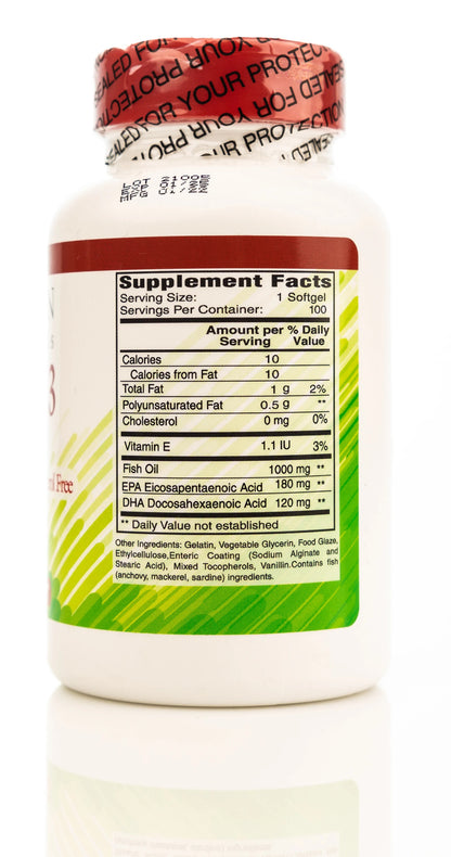 Human Essentials Omega 3 1000 mg 100 Tablet