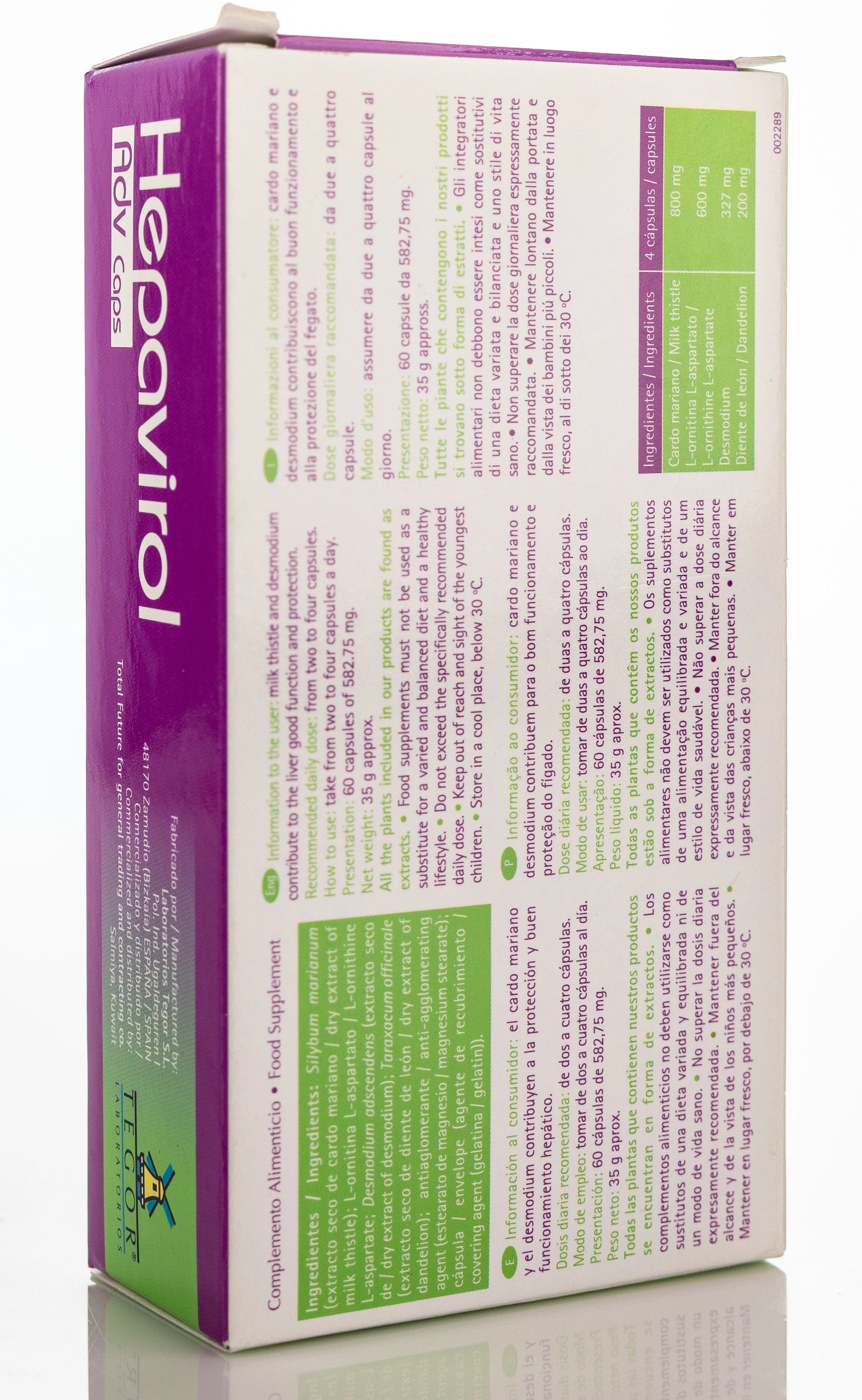 Hepavirol 60 Capsules