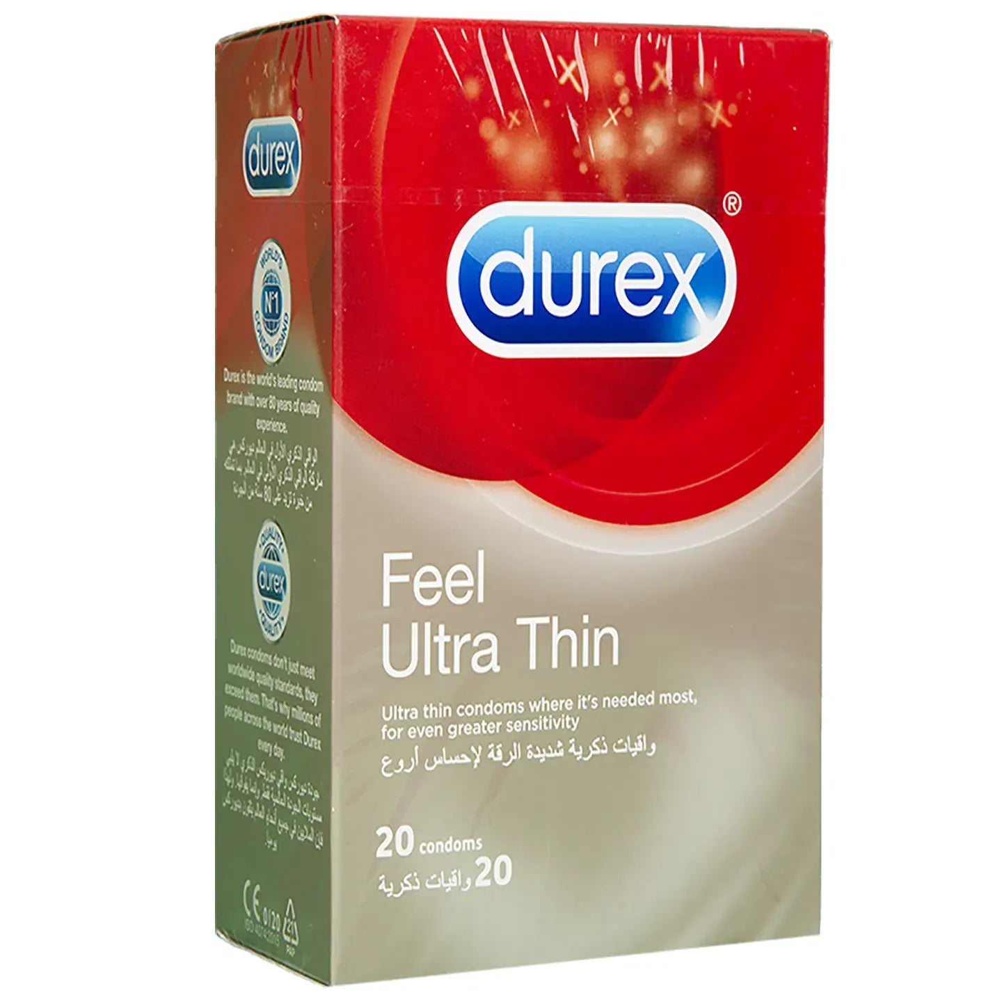 Durex Condom Feel Ultra Thin 20 Pieces