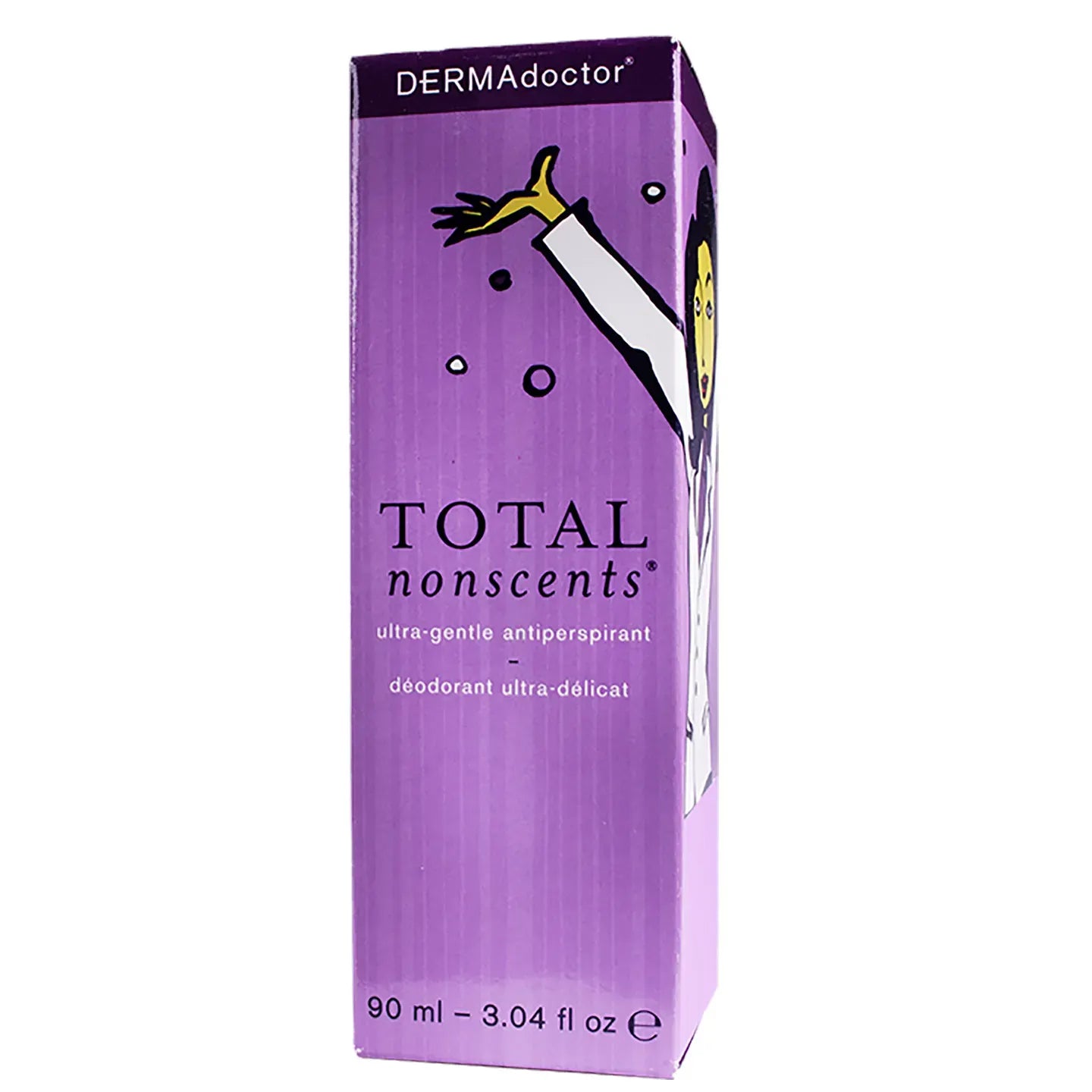 DERMAdoctor Total NonScents Ultra-Gentle Antiperspirant Deo Roll 90 Ml