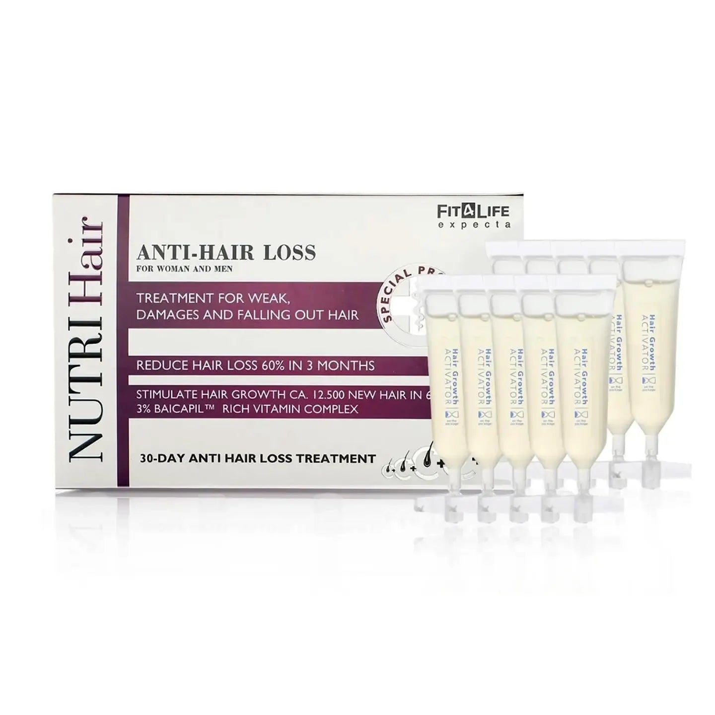 Nutrihair Hair Loss Treatment Ampoule 10X7 Ml