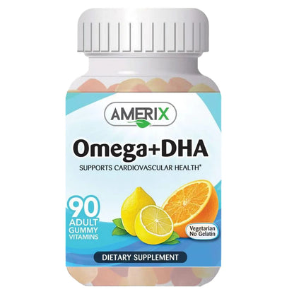 Amerix Omega + DHA 90 Adult Gummies