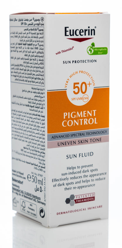 Eucerin Sun Pigment Control SPF 50+ Even Skin Tone Sun Gel-Cream 50 ml