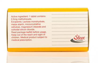 Methotrexat Ebewe 2.5Mg 50 Tablets