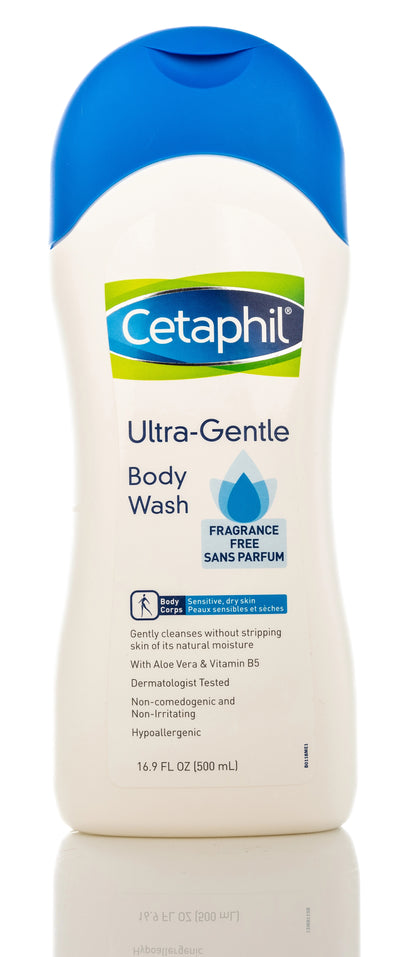 Cetaphil Ultra-Gentle Body Wash Fragrance Free 500 Ml