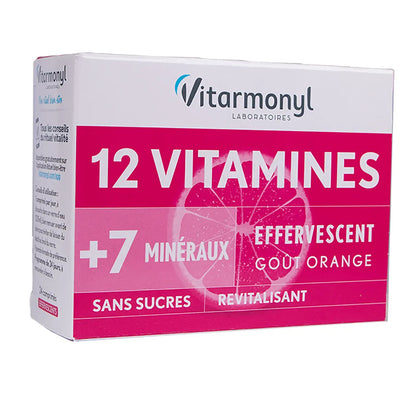 Vitarmonyl 12 Vitamins + 7 Minerals 24 Effervescent Tablets