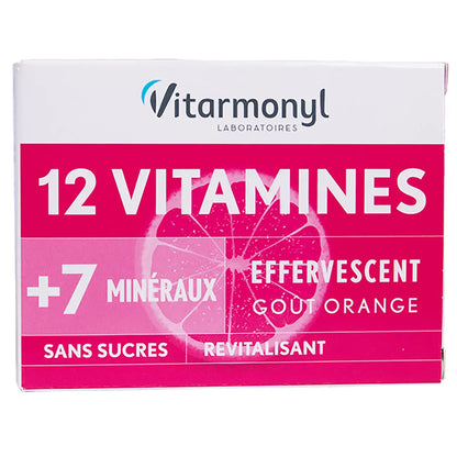 Vitarmonyl 12 Vitamins + 7 Minerals 24 Effervescent Tablets
