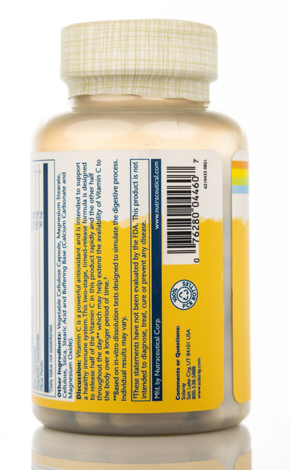 Solaray Super Bio Vitamin C 1000mg 100 Capsules