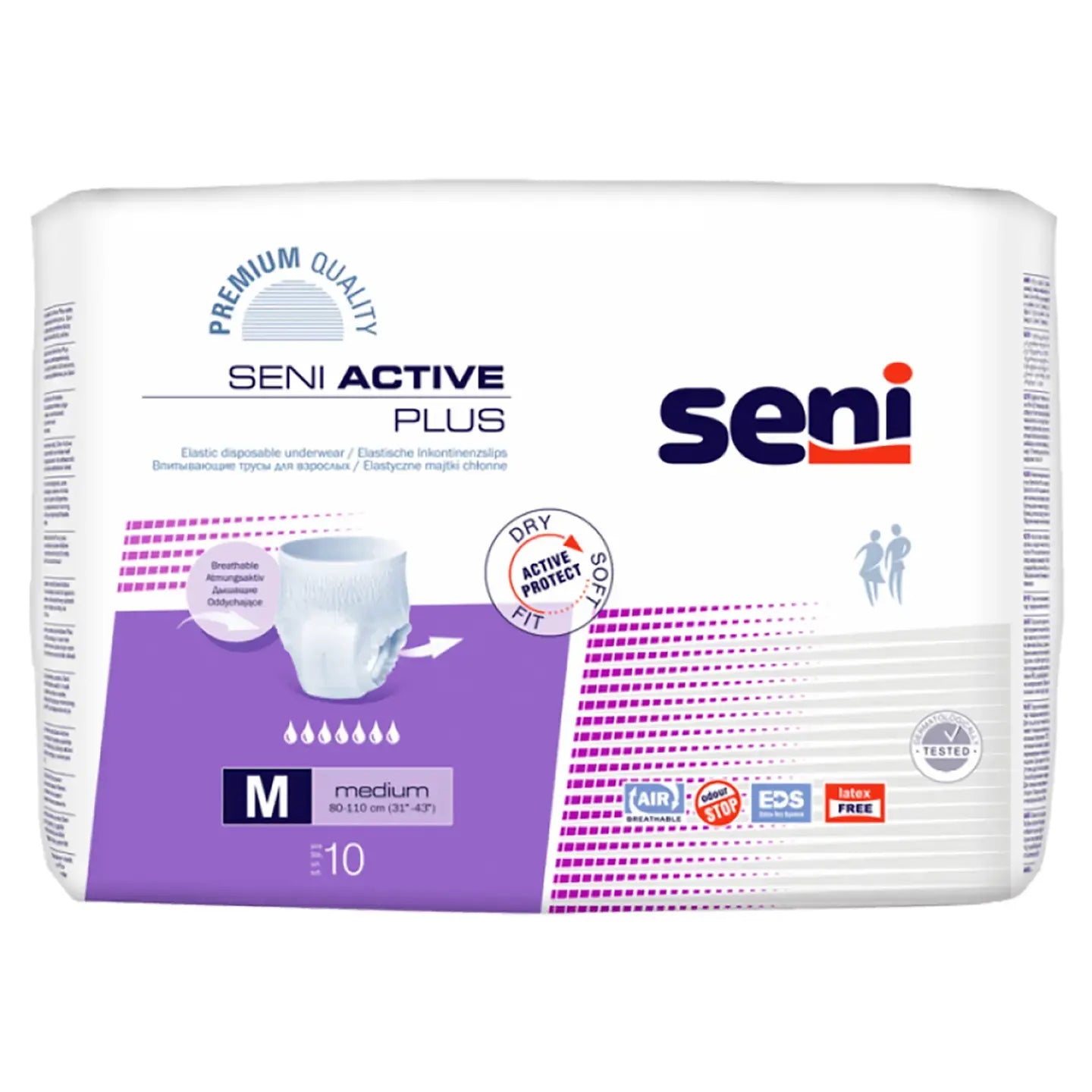Seni Active Plus Underwear [Medium] 10 Pieces
