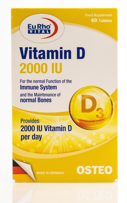 Eurho Vital Vitamin D 2000 IU 60 Tablet