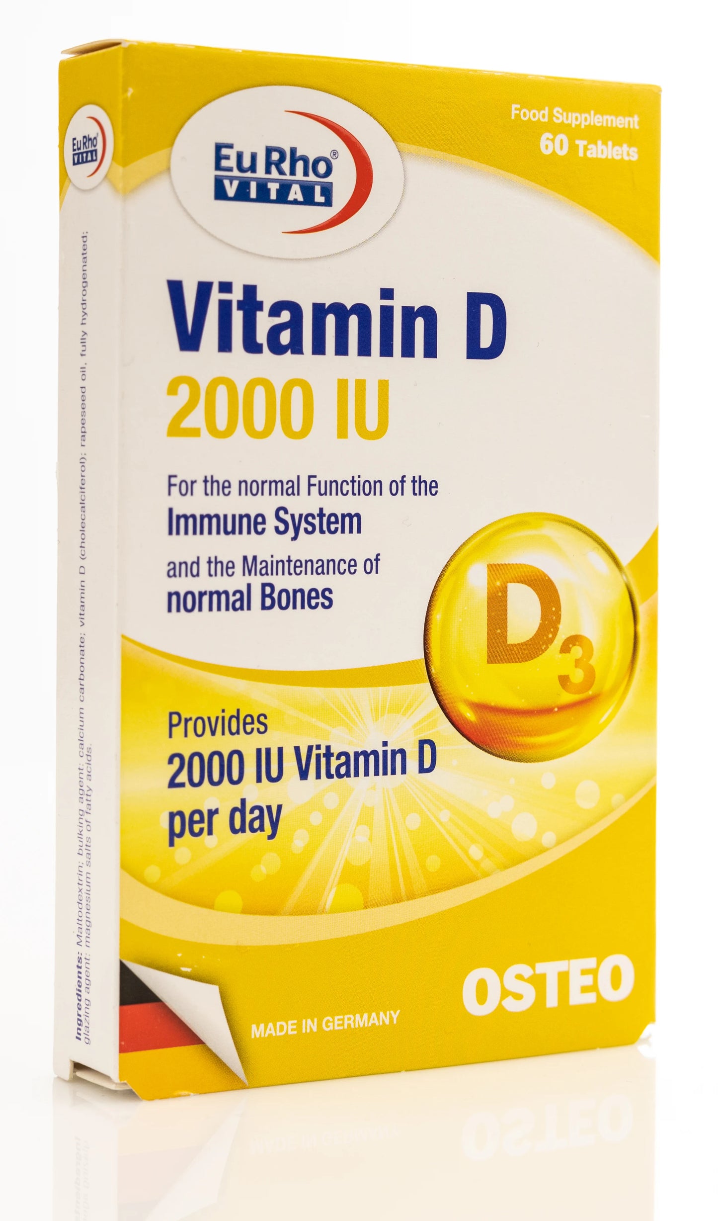 Eurho Vital Vitamin D 2000 IU 60 Tablet