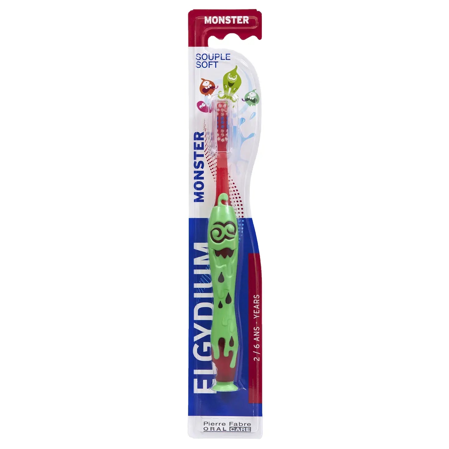 Elgydium Kids Toothbrush 2-6 Year Monster [Soft]