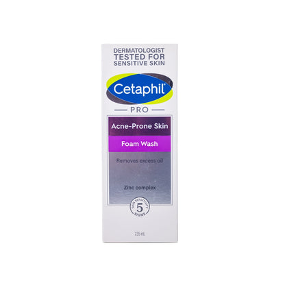 Cetaphil PRO Acne-Prone Skin Foam Wash 235 Ml