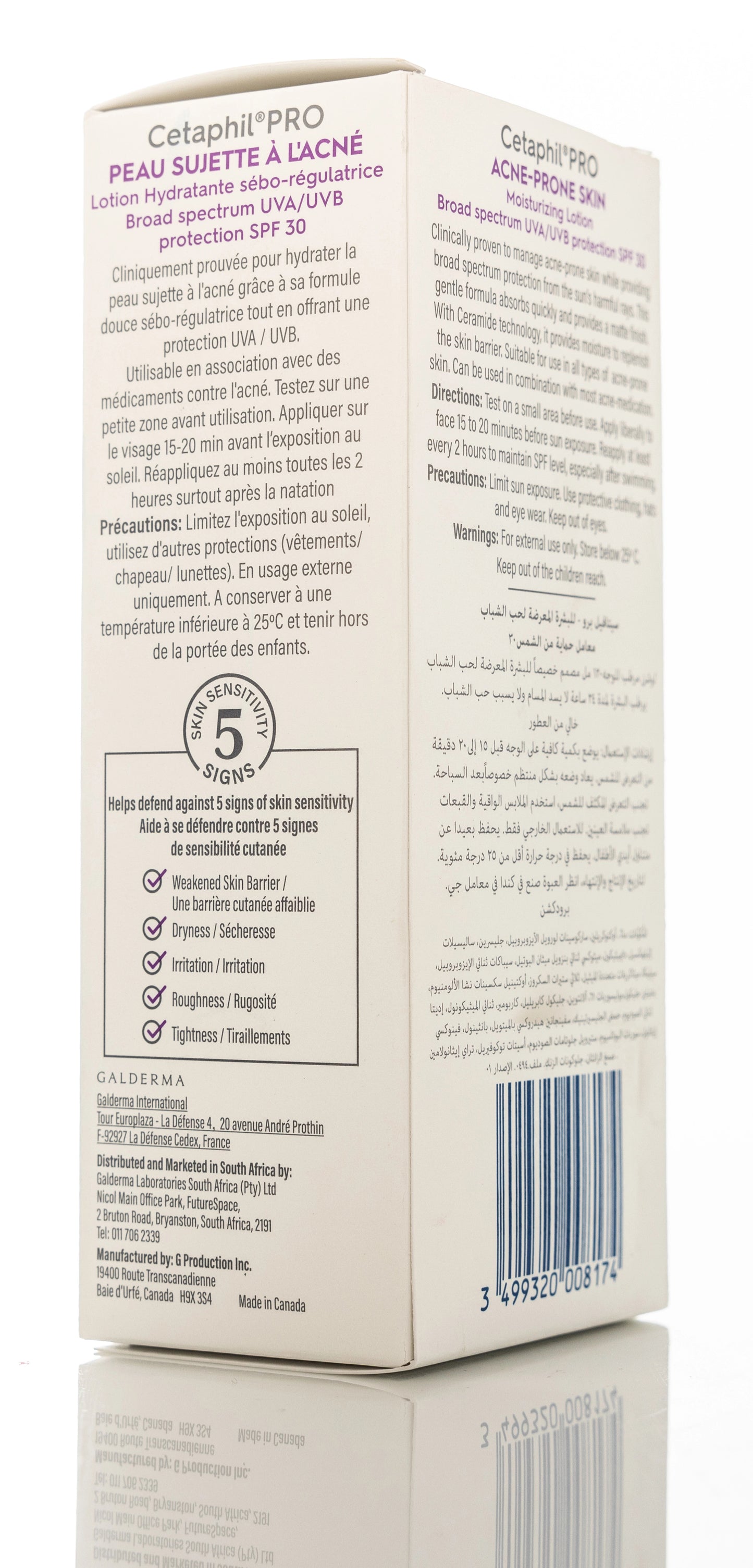 Cetaphil PRO Acne-Prone Skin SPF 30 Moisturizing Lotion 120 Ml