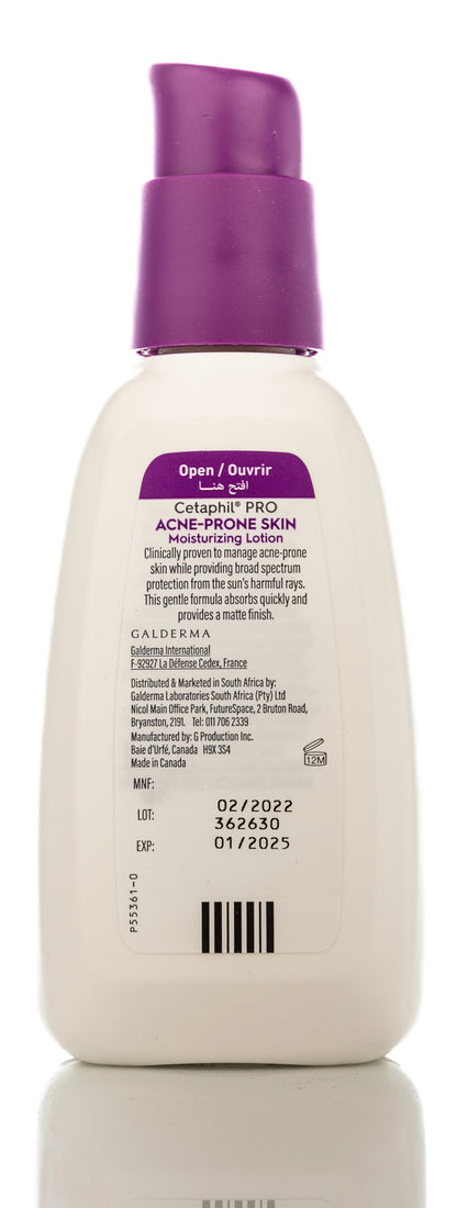 Cetaphil PRO Acne-Prone Skin SPF 30 Moisturizing Lotion 120 Ml