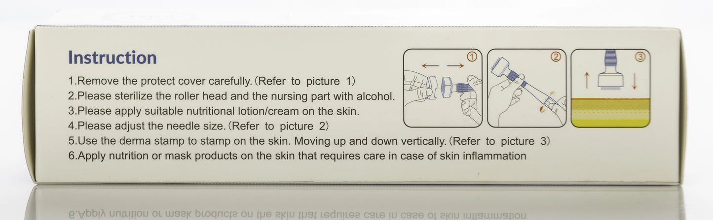 DRS Adjustable Derma Stamp System 0.25-3.0Mm [140A]