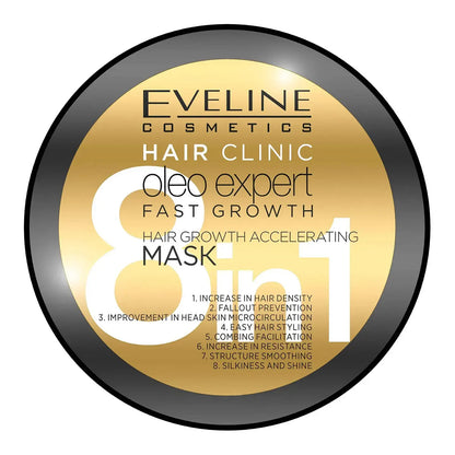Eveline Hair Clinic Oleo Expert Fast Growth Hair Mask 300 Ml