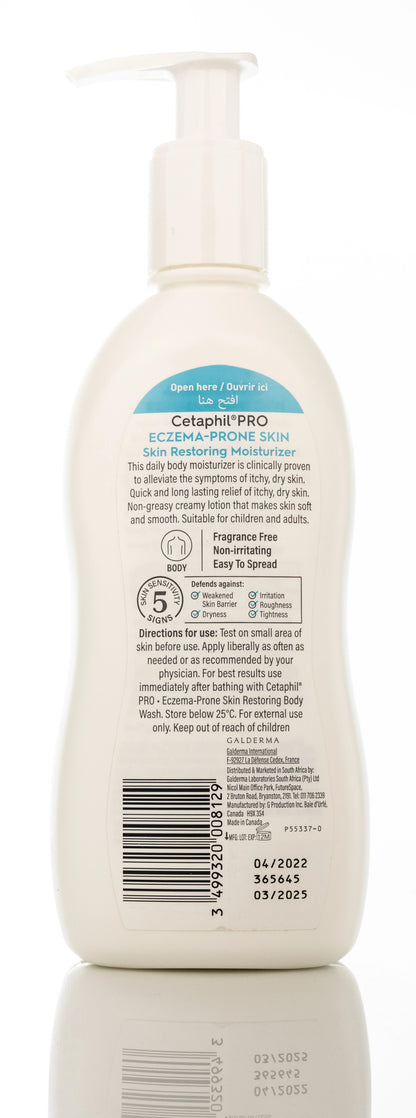 Cetaphil PRO Eczema-Prone Skin Skin Restoring Moisturizer 295 Ml