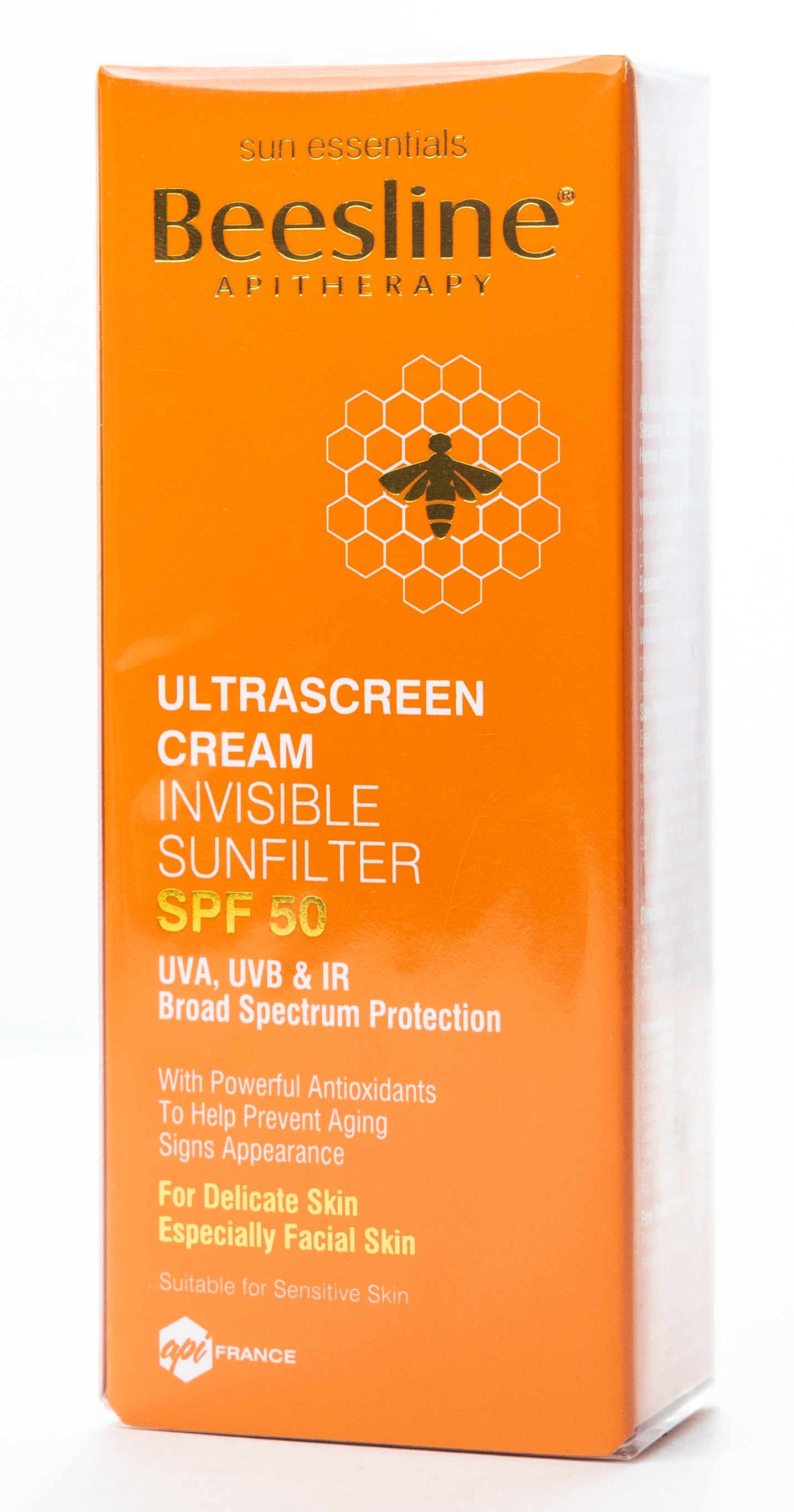 Beesline Ultrascreen SPF 50 Cream Invisible Sunfilter 60 Ml