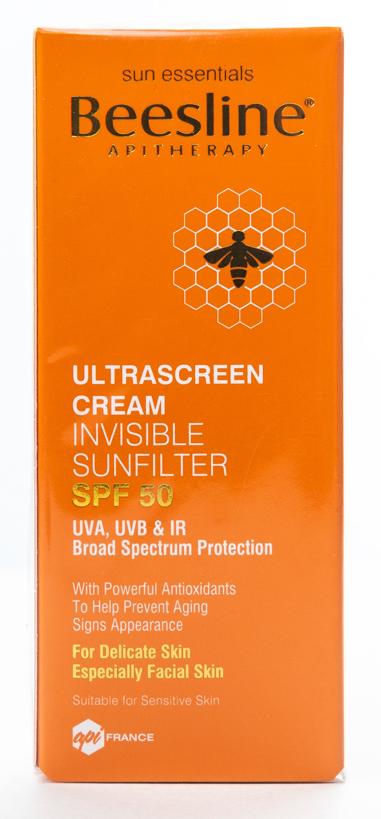 Beesline Ultrascreen SPF 50 Cream Invisible Sunfilter 60 Ml
