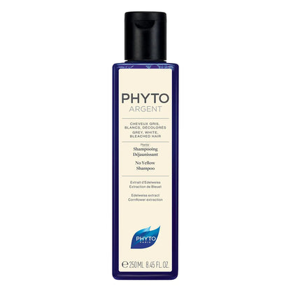 Phyto Argent No Yellow Shampoo for Grey, White and Bleached Hair 250 Ml