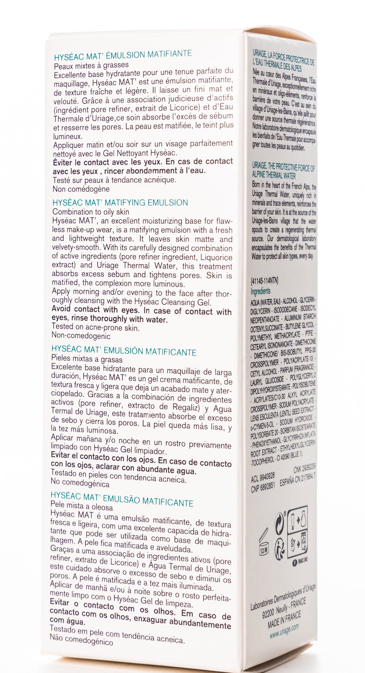 Uriage Hyseac Emulsion Mattify 40 ml