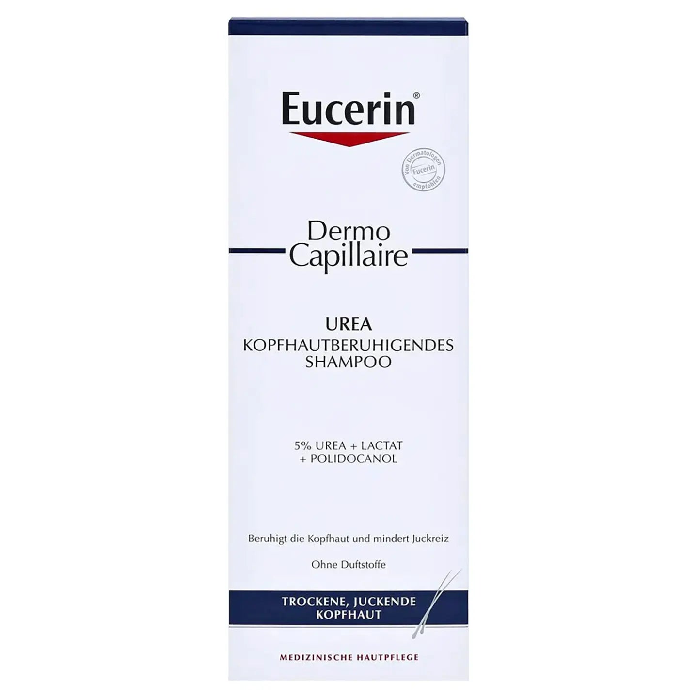 Eucerin Urea Soothing Scalp Shampoo 5% Urea + Lactate + Polidocanol 250 Ml
