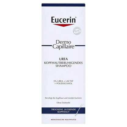 Eucerin Urea Soothing Scalp Shampoo 5% Urea + Lactate + Polidocanol 250 Ml