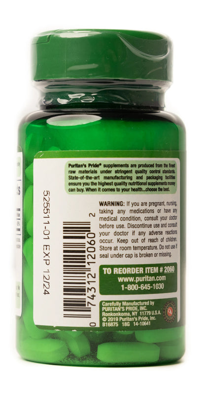 Puritan's Pride Zinc 50 mg 100 Tablets