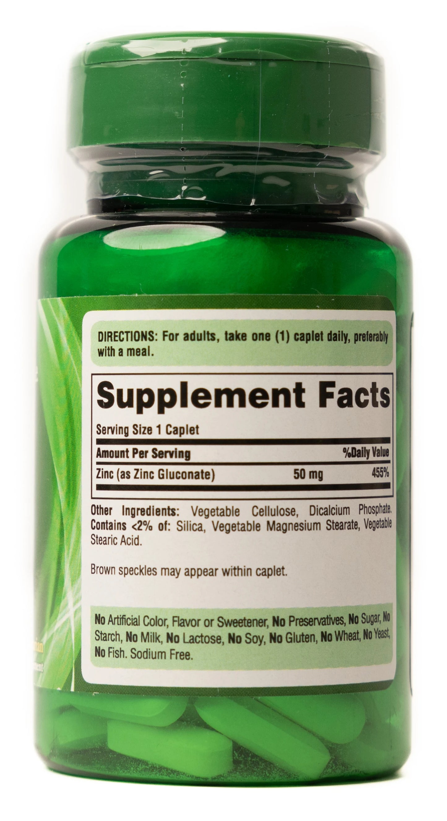 Puritan's Pride Zinc 50 mg 100 Tablets