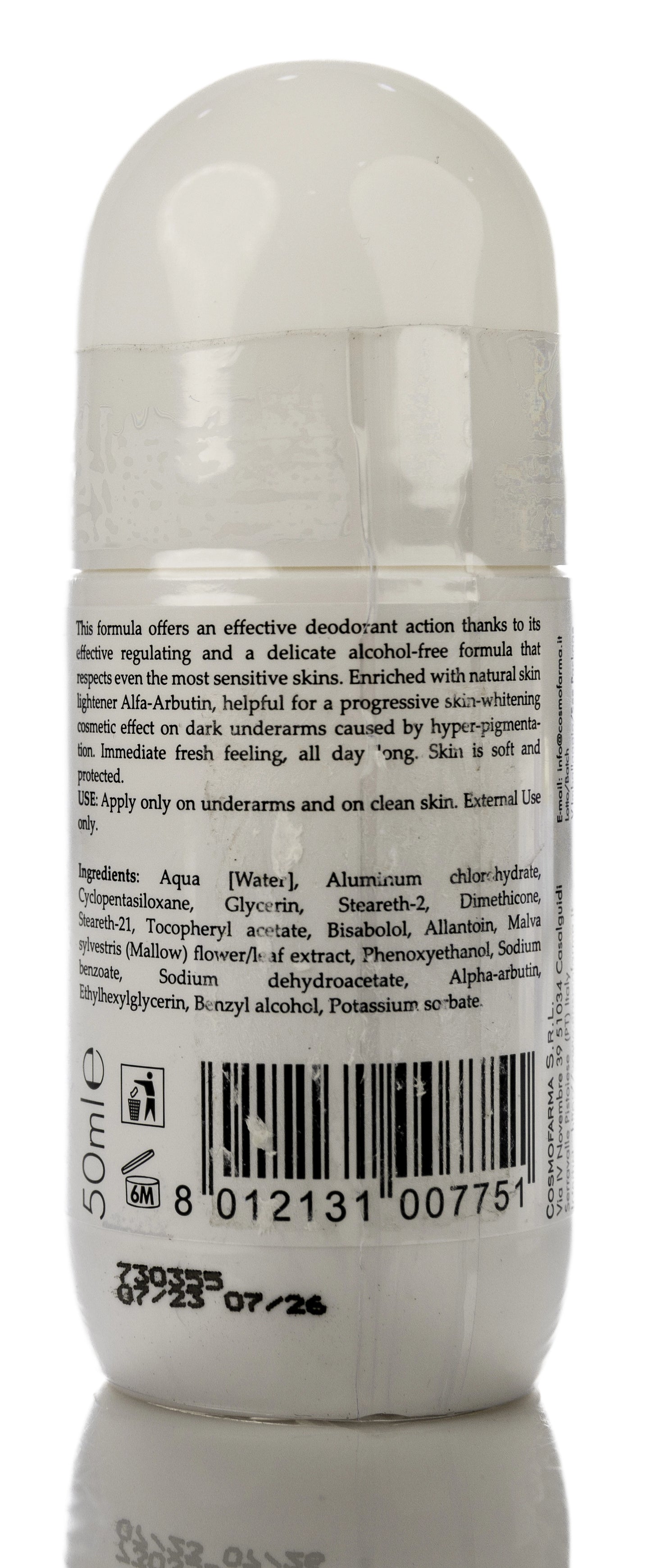 Cosmo White Deodorant Roll On 50 Ml