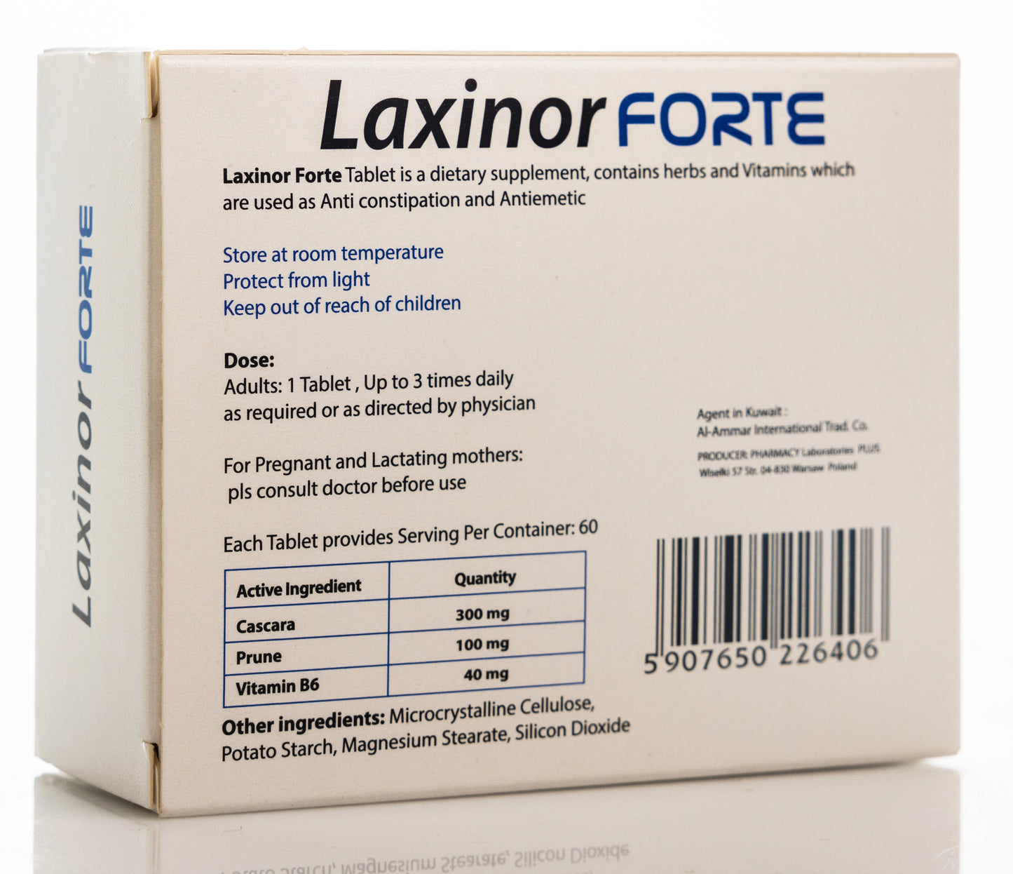 Laxinor Forte 60 Tablet