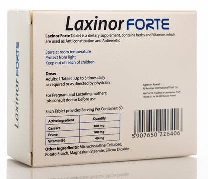 Laxinor Forte 60 Tablet