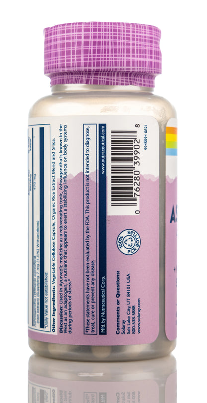 Solaray Ashwagandha 470mg 60 Capsules