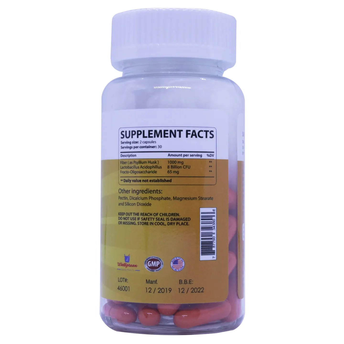 Us-Nutri Meta Pro Mucil 60 Capsule