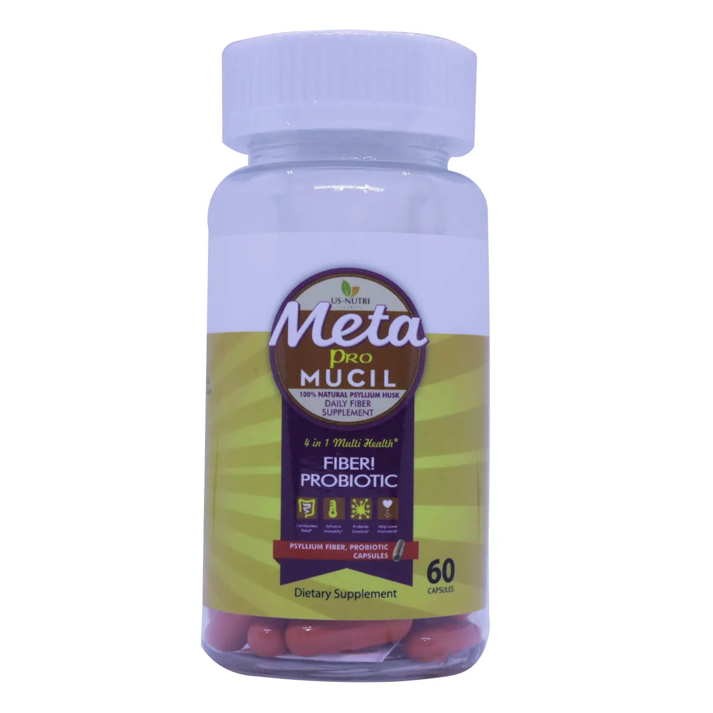 Us-Nutri Meta Pro Mucil 60 Capsule